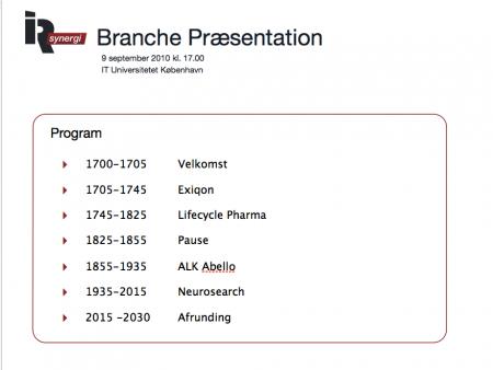 branchepræsentation, NEUR, nyt program, NEUR.CO